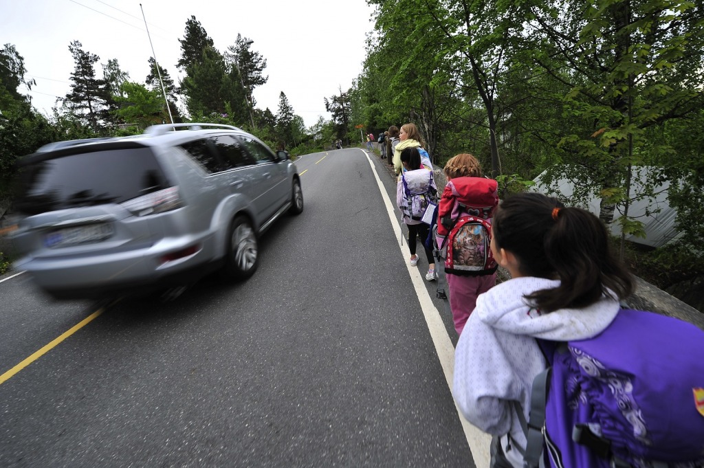 Skolestart: Trygg Trafikk ønsker mindre kjøring til skolene