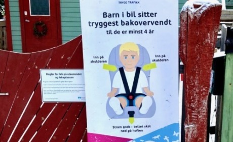 Barnehagekampanjen "Barn i bil på 1-2-3"